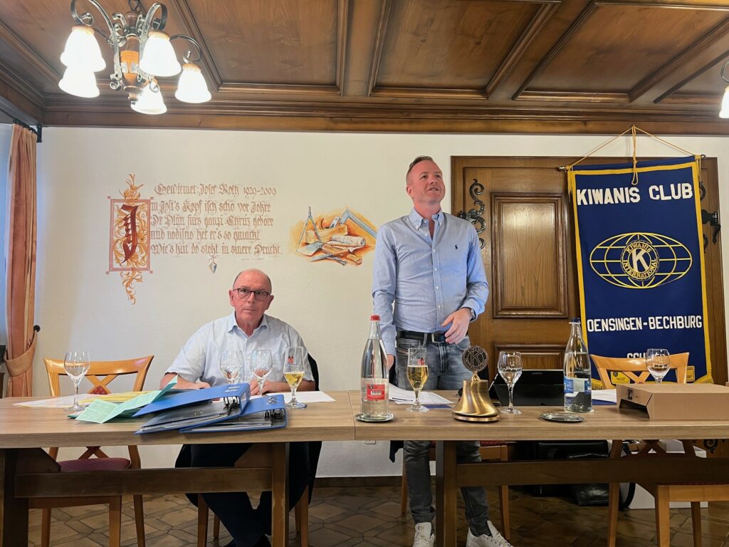 Amtsübergabe Kiwanis